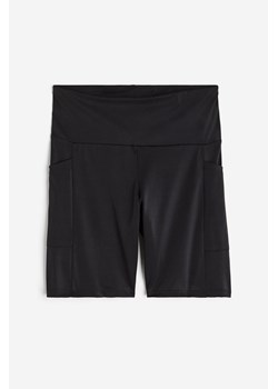 H & M - Krótkie legginsy z kieszonkami - Czarny ze sklepu H&M w kategorii Szorty - zdjęcie 172430581