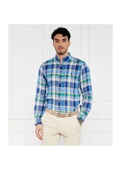 POLO RALPH LAUREN Lniana koszula | Custom fit ze sklepu Gomez Fashion Store w kategorii Koszule męskie - zdjęcie 172431300