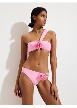 Reserved - Góra bikini z różą - różowy ze sklepu Reserved w kategorii Stroje kąpielowe - zdjęcie 172431963
