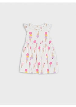 Sinsay - Sukienka - kremowy ze sklepu Sinsay w kategorii Sukienki niemowlęce - zdjęcie 172433251