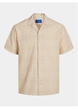 Jack&Jones Koszula Jorluke 12255206 Beżowy Relaxed Fit ze sklepu MODIVO w kategorii Koszule męskie - zdjęcie 172434010