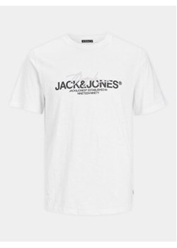 Jack&Jones T-Shirt Joraruba 12255452 Biały Standard Fit ze sklepu MODIVO w kategorii T-shirty męskie - zdjęcie 172434051