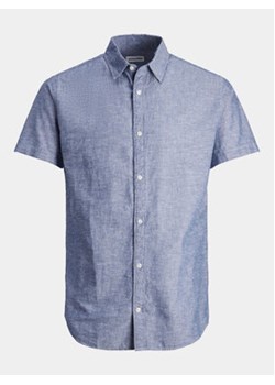 Jack&Jones Koszula Jjelinen 12248592 Niebieski Slim Fit ze sklepu MODIVO w kategorii Koszule męskie - zdjęcie 172434053