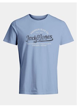 Jack&Jones T-Shirt Jprblulouie 12259674 Niebieski Regular Fit ze sklepu MODIVO w kategorii T-shirty męskie - zdjęcie 172434092
