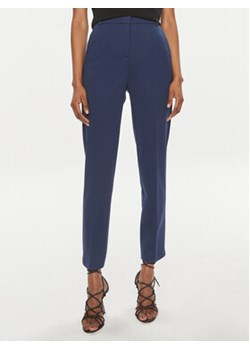 Pinko Spodnie materiałowe Bello 100155 A1L4 Granatowy Slim Fit ze sklepu MODIVO w kategorii Spodnie damskie - zdjęcie 172434122