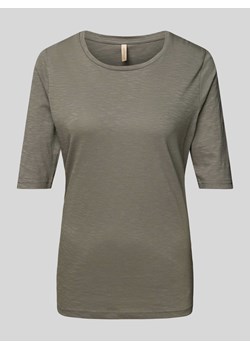 T-shirt z okrągłym dekoltem model ‘Babette’ ze sklepu Peek&Cloppenburg  w kategorii Bluzki damskie - zdjęcie 172435342