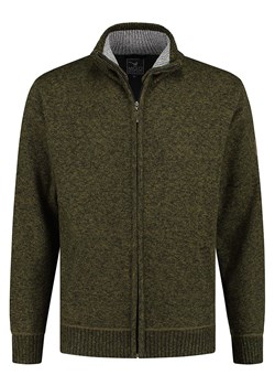 MGO leisure wear Kardigan &quot;Pine&quot; w kolorze oliwkowym ze sklepu Limango Polska w kategorii Swetry męskie - zdjęcie 172435740