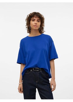 Vero Moda Koszulka &quot;Didde&quot; w kolorze niebieskim ze sklepu Limango Polska w kategorii Bluzki damskie - zdjęcie 172435891