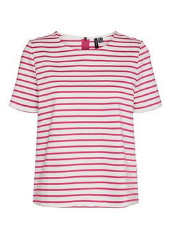 Vero Moda Koszulka &quot;Abby&quot; w kolorze kremowo-różowym ze sklepu Limango Polska w kategorii Bluzki damskie - zdjęcie 172435944