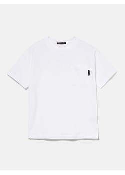 Sisley Koszulka w kolorze białym ze sklepu Limango Polska w kategorii T-shirty chłopięce - zdjęcie 172436080