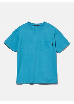 Sisley Koszulka w kolorze turkusowym ze sklepu Limango Polska w kategorii T-shirty chłopięce - zdjęcie 172436084