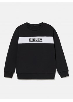 Sisley Bluza w kolorze czarnym ze sklepu Limango Polska w kategorii Bluzy chłopięce - zdjęcie 172436132