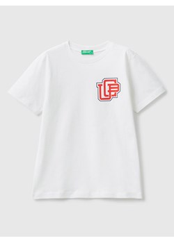 Benetton Koszulka w kolorze białym ze sklepu Limango Polska w kategorii T-shirty chłopięce - zdjęcie 172436252