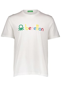 Benetton Koszulka w kolorze białym ze sklepu Limango Polska w kategorii T-shirty męskie - zdjęcie 172436393