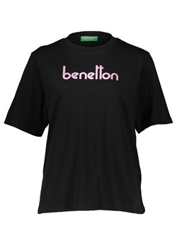 Benetton Koszulka w kolorze czarnym ze sklepu Limango Polska w kategorii Bluzki damskie - zdjęcie 172436421