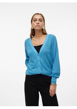 Vero Moda Kardigan w kolorze niebieskim ze sklepu Limango Polska w kategorii Swetry damskie - zdjęcie 172436474