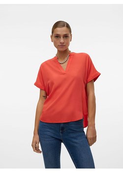 Vero Moda Bluzka w kolorze czerwonym ze sklepu Limango Polska w kategorii Bluzki damskie - zdjęcie 172436611