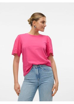 Vero Moda Koszulka w kolorze różowym ze sklepu Limango Polska w kategorii Bluzki damskie - zdjęcie 172436673