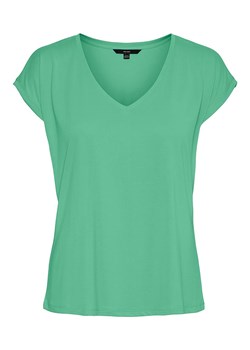 Vero Moda Koszulka w kolorze zielonym ze sklepu Limango Polska w kategorii Bluzki damskie - zdjęcie 172436692