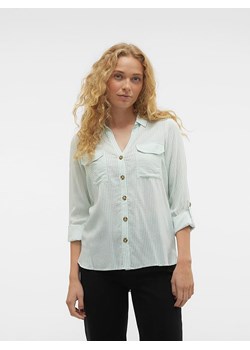 Vero Moda Koszula w kolorze jasnozielono-białym ze sklepu Limango Polska w kategorii Koszule damskie - zdjęcie 172436833