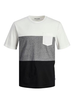 Jack &amp; Jones Koszulka w kolorze czarno-białym ze sklepu Limango Polska w kategorii T-shirty męskie - zdjęcie 172436863