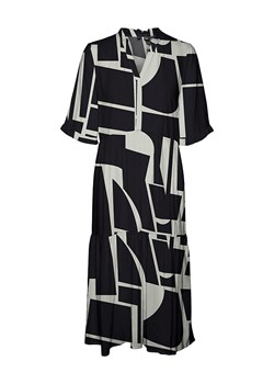 Vero Moda Sukienka &quot;Easy&quot; w kolorze czarno-białym ze sklepu Limango Polska w kategorii Sukienki - zdjęcie 172436970