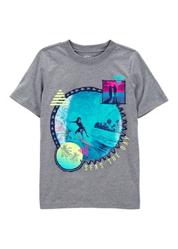 carter&apos;s Koszulka w kolorze szarym ze sklepu Limango Polska w kategorii T-shirty chłopięce - zdjęcie 172437160