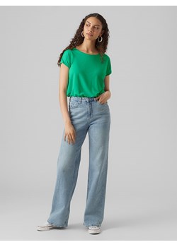 Vero Moda Koszulka w kolorze zielonym ze sklepu Limango Polska w kategorii Bluzki damskie - zdjęcie 172437192