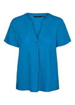 Vero Moda Bluzka w kolorze niebieskim ze sklepu Limango Polska w kategorii Bluzki damskie - zdjęcie 172437221