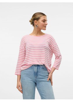 Vero Moda Koszulka w kolorze różowo-białym ze sklepu Limango Polska w kategorii Bluzki damskie - zdjęcie 172437251