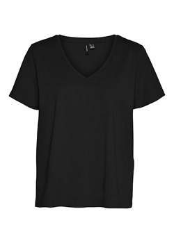 Vero Moda Koszulka w kolorze czarnym ze sklepu Limango Polska w kategorii Bluzki damskie - zdjęcie 172437274