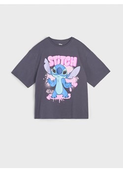 Sinsay - Koszulka Stitch - szary ze sklepu Sinsay w kategorii Bluzki dziewczęce - zdjęcie 172437992