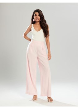 Sinsay - Spodnie - różowy ze sklepu Sinsay w kategorii Spodnie damskie - zdjęcie 172437993