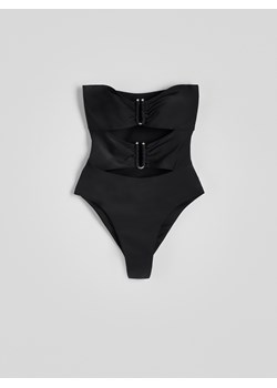 Reserved - Jednoczęściowy strój plażowy - czarny ze sklepu Reserved w kategorii Stroje kąpielowe - zdjęcie 172438093