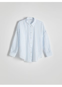 Reserved - Koszula w paski - jasnoniebieski ze sklepu Reserved w kategorii Koszule damskie - zdjęcie 172438362