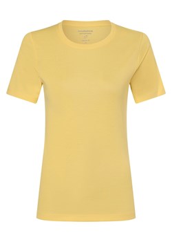 brookshire T-shirt damski Kobiety Bawełna żółty jednolity ze sklepu vangraaf w kategorii Bluzki damskie - zdjęcie 172440561