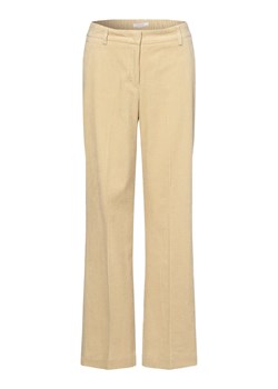 Opus Spodnie Kobiety Bawełna piaskowy jednolity ze sklepu vangraaf w kategorii Spodnie damskie - zdjęcie 172440603
