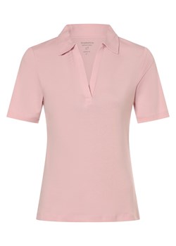 brookshire Damska koszulka polo Kobiety Dżersej różowy jednolity ze sklepu vangraaf w kategorii Bluzki damskie - zdjęcie 172440623