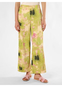 zero Spodnie Kobiety Sztuczne włókno kiwi wzorzysty ze sklepu vangraaf w kategorii Spodnie damskie - zdjęcie 172440723