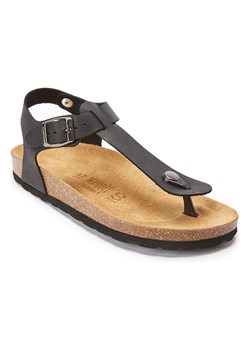 Mandel Skórzane sandały w kolorze czarnym ze sklepu Limango Polska w kategorii Sandały damskie - zdjęcie 172441851