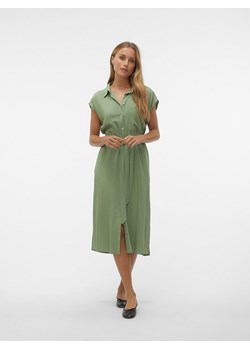 Vero Moda Sukienka w kolorze zielonym ze sklepu Limango Polska w kategorii Sukienki - zdjęcie 172442080