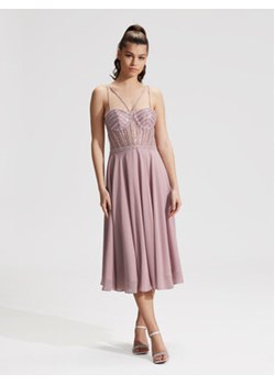 Hey Kyla Sukienka koktajlowa 5AG007HK Różowy Regular Fit ze sklepu MODIVO w kategorii Sukienki - zdjęcie 172442543
