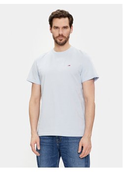 Tommy Jeans T-Shirt Classic DM0DM09598 Błękitny Regular Fit ze sklepu MODIVO w kategorii T-shirty męskie - zdjęcie 172442692