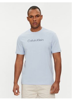 Calvin Klein T-Shirt Degrade Logo K10K112501 Błękitny Regular Fit ze sklepu MODIVO w kategorii T-shirty męskie - zdjęcie 172442762