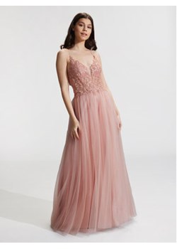 Hey Kyla Sukienka wieczorowa 5AG017HK Różowy Regular Fit ze sklepu MODIVO w kategorii Sukienki - zdjęcie 172442764