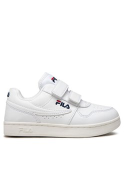 Fila Sneakersy Arcade Velcro Kids FFK0043.13037 Biały ze sklepu MODIVO w kategorii Trampki dziecięce - zdjęcie 172442890