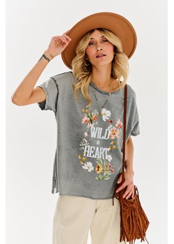 T-shirt Wild At Heart XS/S ze sklepu NAOKO w kategorii Bluzki damskie - zdjęcie 172443780