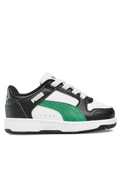 Sneakersy Puma Rebound Joy Lo Ac Inf 381986 13 Puma White/Green/Black ze sklepu eobuwie.pl w kategorii Buciki niemowlęce - zdjęcie 172443934