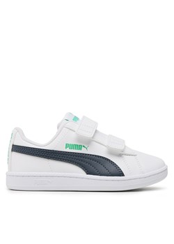 Sneakersy Puma Up V Ps 373602 27 Puma White/Dark Night/Green ze sklepu eobuwie.pl w kategorii Trampki dziecięce - zdjęcie 172444104