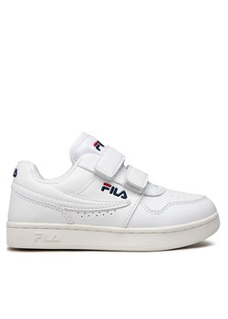 Sneakersy Fila Arcade Velcro Kids FFK0043.13037 White/Fila Navy ze sklepu eobuwie.pl w kategorii Półbuty dziecięce - zdjęcie 172444160